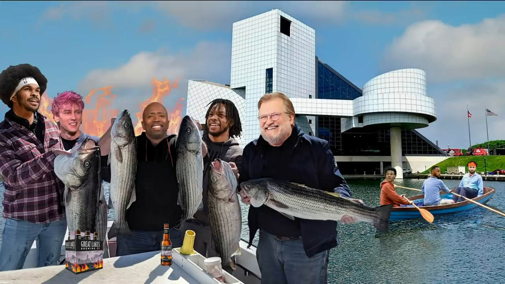 Is that Baker Mayfield?, The Cavs and Clippers are officially Gone  Fishin' 🎣