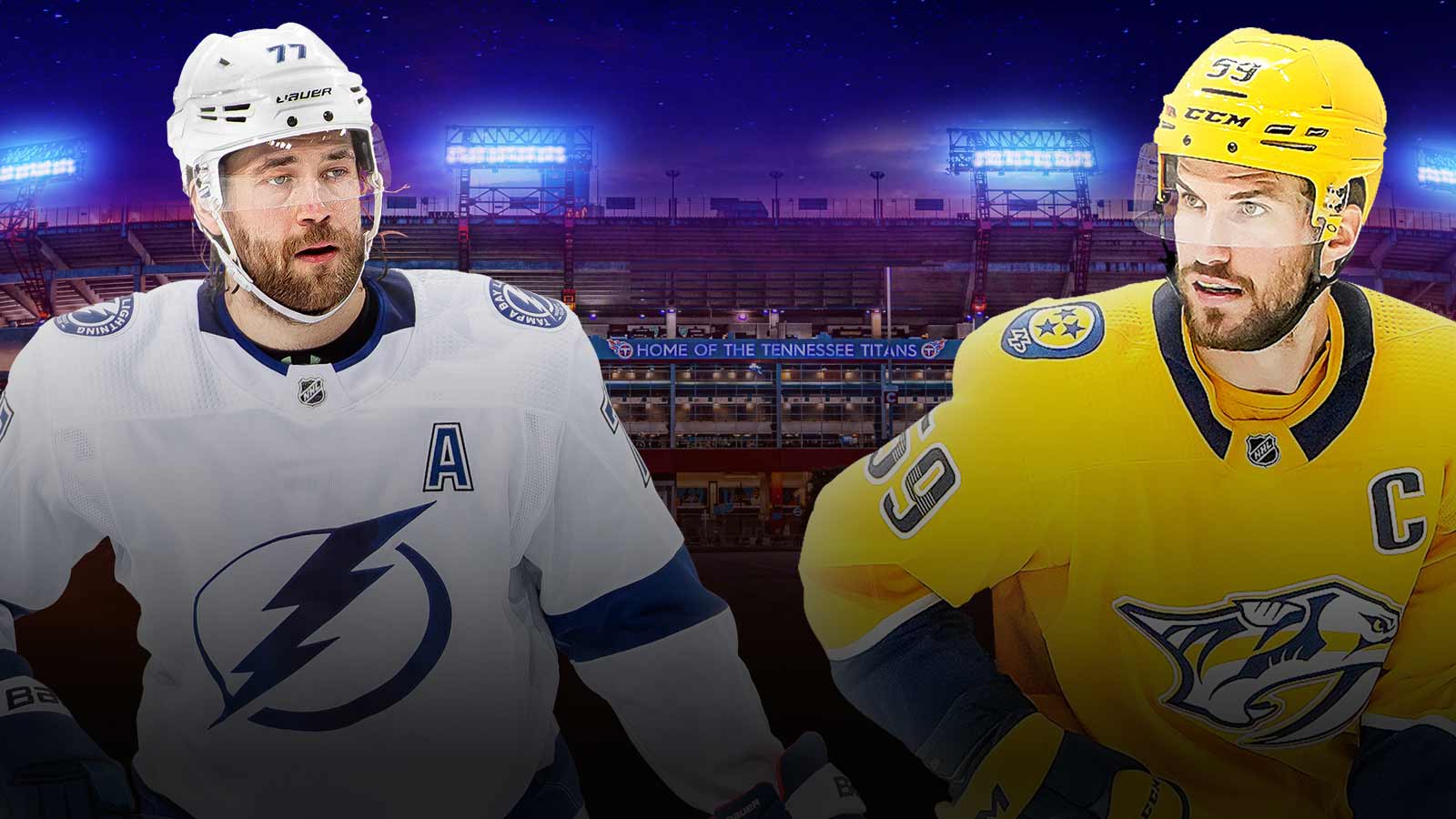 NHL Stadium Series 2022: Nashville Predators, Tampa Bay Lightning make a  statement with custom pregame outfits - ESPN