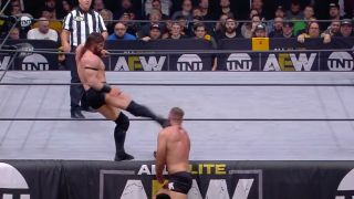 PAC destroys Jon Moxley with a killer move